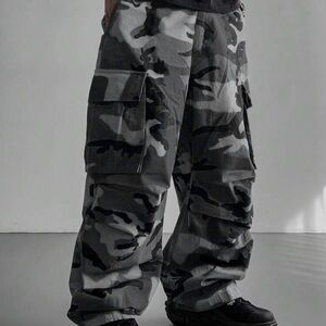 (SOLD) Urban Camouflage Cargo Pants for Men